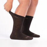 Men's Solid Cushioned Micro Crew