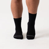 Men's Solid Cushioned Micro Crew