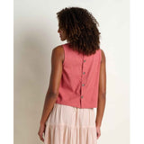 Women's Taj Hemp Button Back Tank