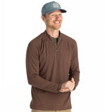 M's Bamboo Flex Quarter Zip