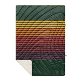 Printed Sherpa Puffy - Forest Rays