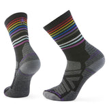 Hike Pride Crew Socks Charcoal