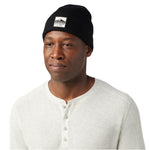 Mens Patch Beanie Hat