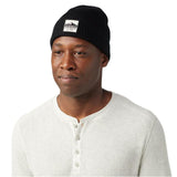 Mens Patch Beanie Hat