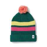 Kid's Stripe Pom Beanie