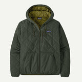 Men's Diamond Quilted Bomber Hoody