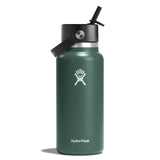 32 oz Wide Mouth with Flex Straw Cap - Botanical Bliss