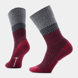 Unisex Everyday Cozy Popcorn Cable Crew Socks