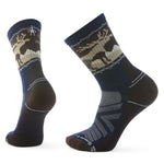 Unisex Hike Mountain Moose Crew Socks