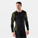 Mens Men's Intraknit Thermal Merino Base Layer Colorblock Crew Top