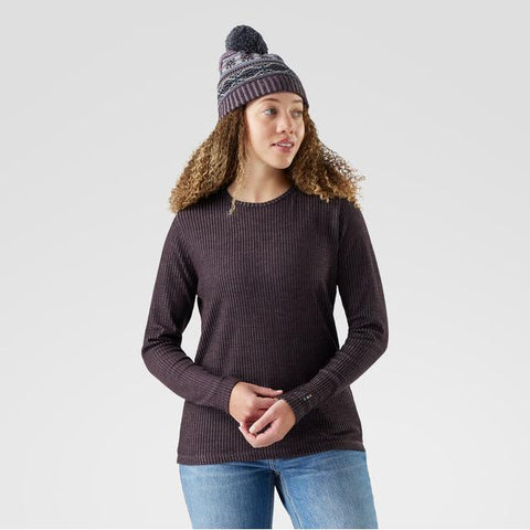 Womens Women's Thermal Merino Rib Crew
