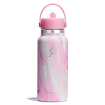 32 oz Wide Mouth with Flex Straw Cap - Botanical Bliss