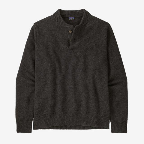 Men's Recycled Wool-Blend Buttoned Sweater