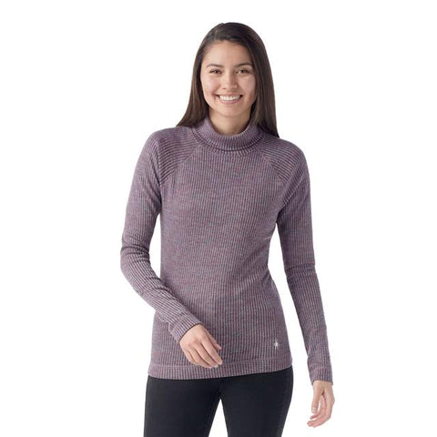Womens Women's Thermal Merino Rib Turtleneck