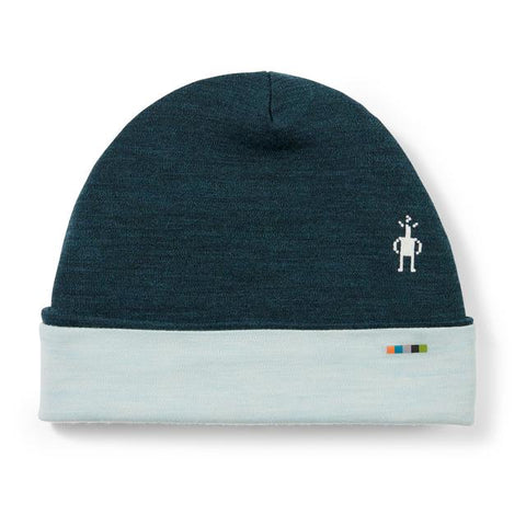 Unisex Thermal Merino Reversible Cuffed Beanie Hat