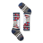 Kids' Wintersport Yeti Pattern Over The Calf Socks