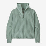 Women's Recycled Wool-Blend 1/4 Zip Sweater