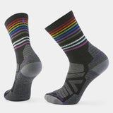 Hike Pride Crew Socks Charcoal