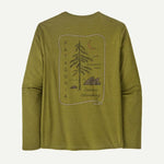 Men's L/S Cap Cool Daily Graphic Shirt - Lands