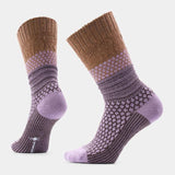 Unisex Everyday Cozy Popcorn Cable Crew Socks