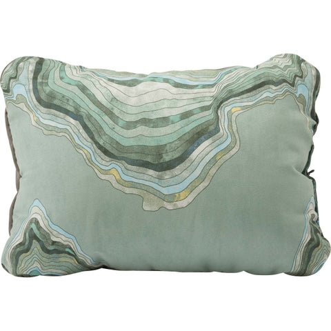 Compressible Pillow Cinch, S - Topo Wave Print