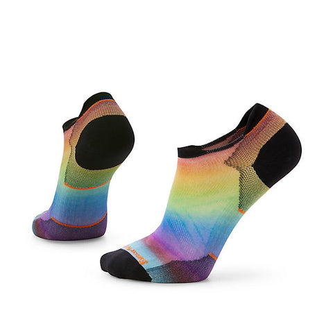 Run Zero Cushion Pride Rainbow Print Low Ankle Socks